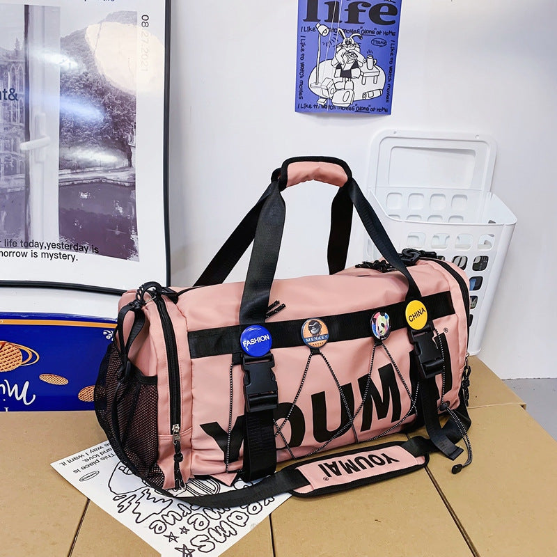 Men's Large Capacity Dry Wet Separation Training Bags