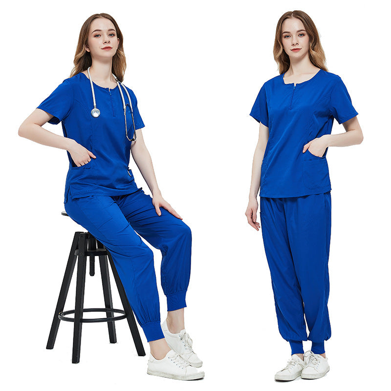 Split Undergarments Nursing Work Uniforms Elastic Uniform
