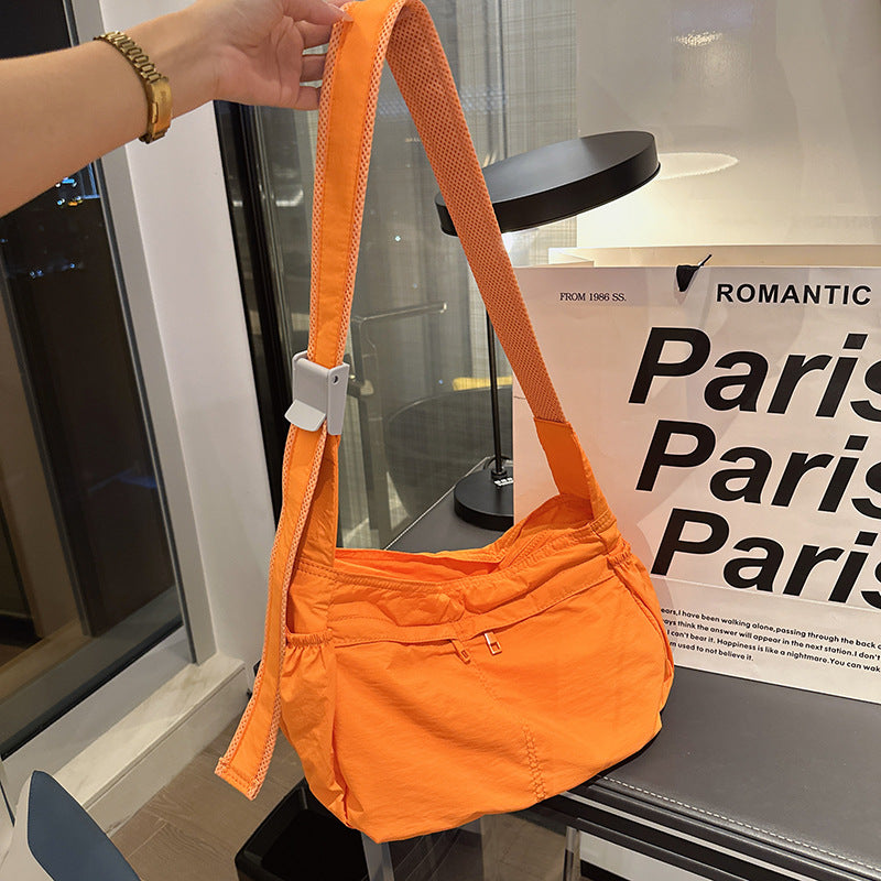 Sunscreen Waterproof Light Canvas Large Capacity Shoulder Bags