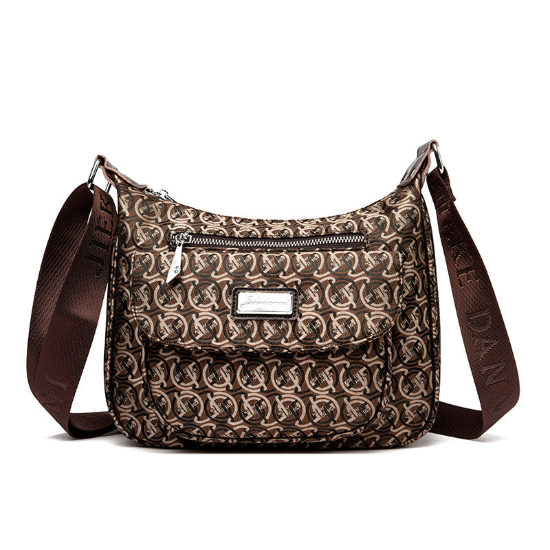 Women's Oxford Cloth Large Capacity Printing More Than Crossbody Bags