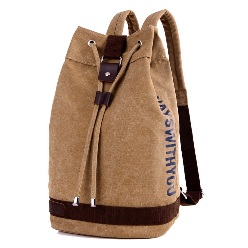 Men's Glamorous Canvas Basketball Large Capacity Sports Backpacks
