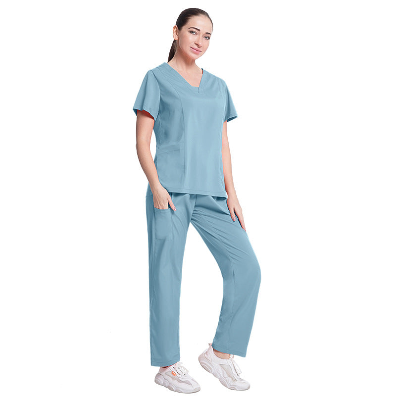 Salon Dental Operating Elastic Thin Hand Uniform