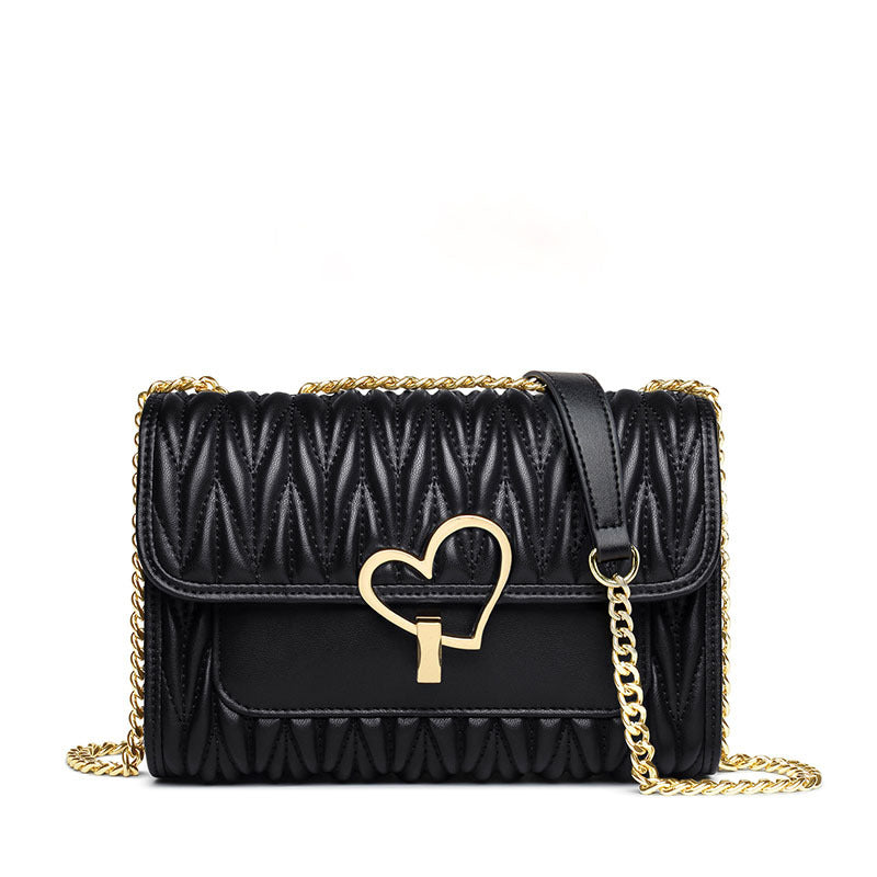 Women's Trendy Stylish Summer Cowhide Leisure Chain Shoulder Bags