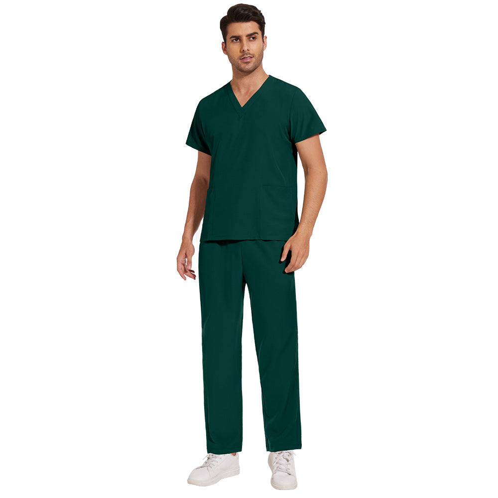 Women's & Men's & Style Solid Color Quick Drying Fabric Thin Uniform