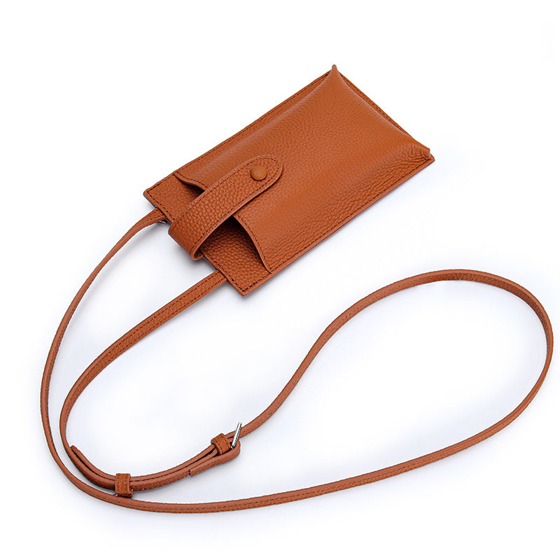 Women's Leather Versatile First Layer Cowhide Stylish Crossbody Bags