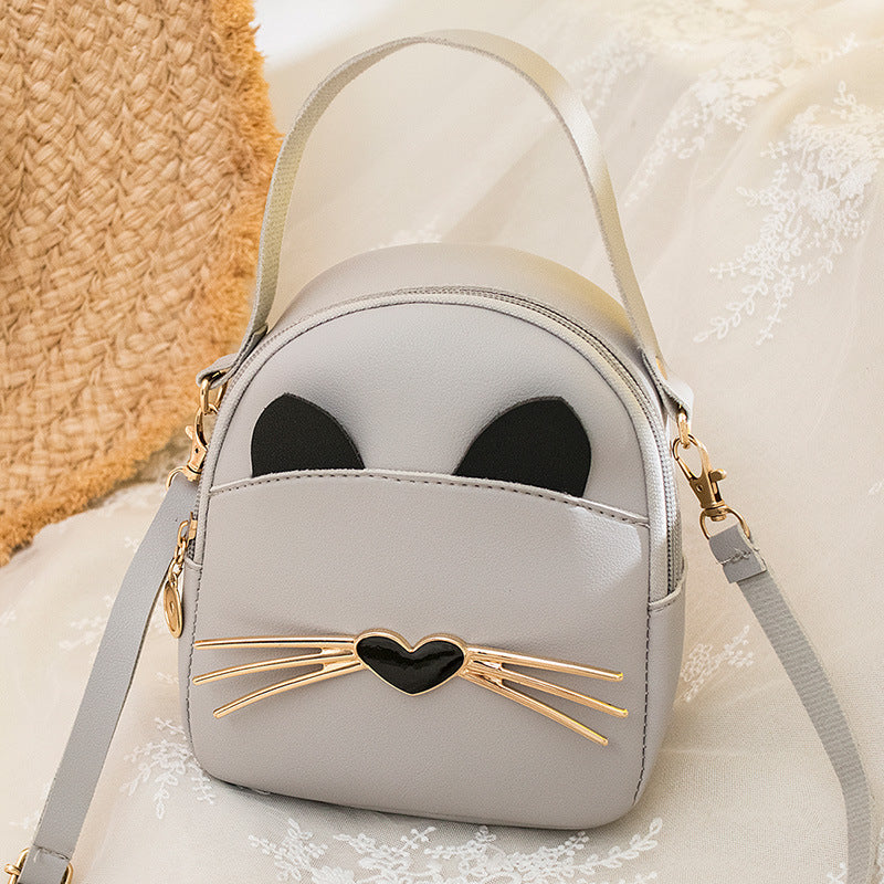 Women's Korean Style Fashionable Mobile Pouch Shoulder Bags