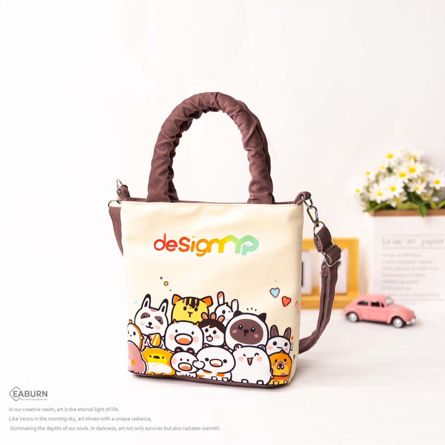 Women's Style Cute Hand Fresh Design Early Bucket Bags