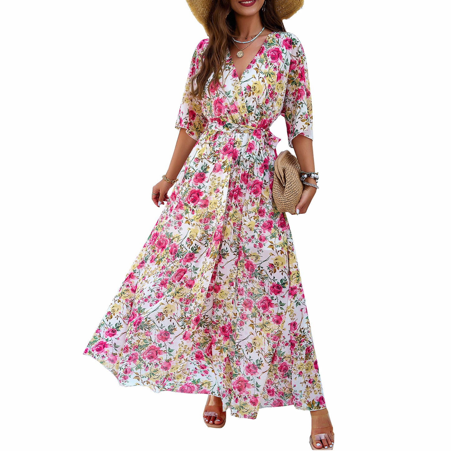 Women's Versatile Innovative Elegant Printed Dress Dresses