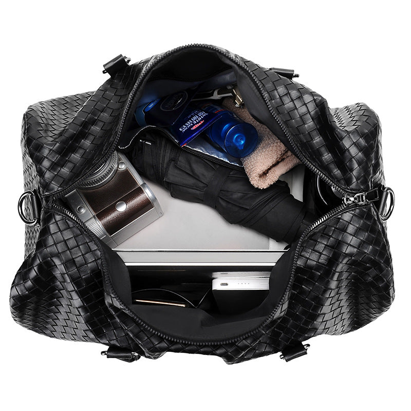 Portable Large Capacity Woven Business Fashion Travel Bags