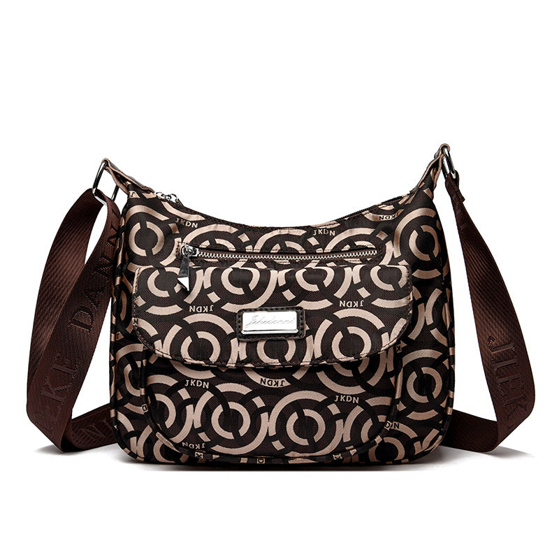 Women's Oxford Cloth Large Capacity Printing More Than Crossbody Bags
