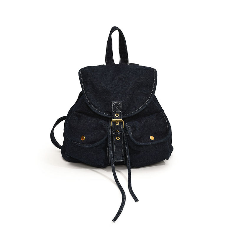 Women's Pretty Denim Leisure Large Capacity Backpacks