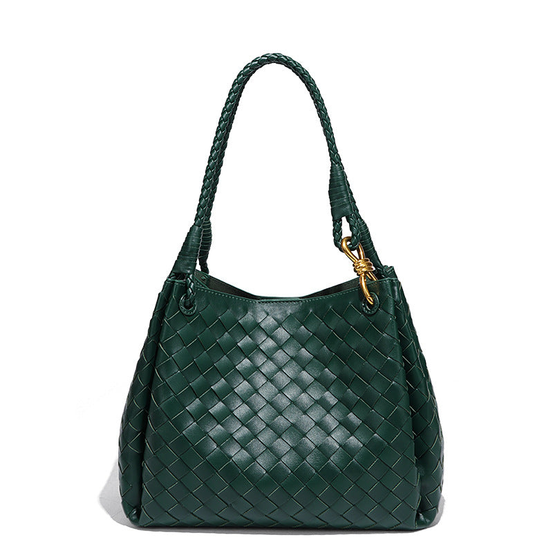 Woven Parachute Large Capacity Commuter Open Handbags