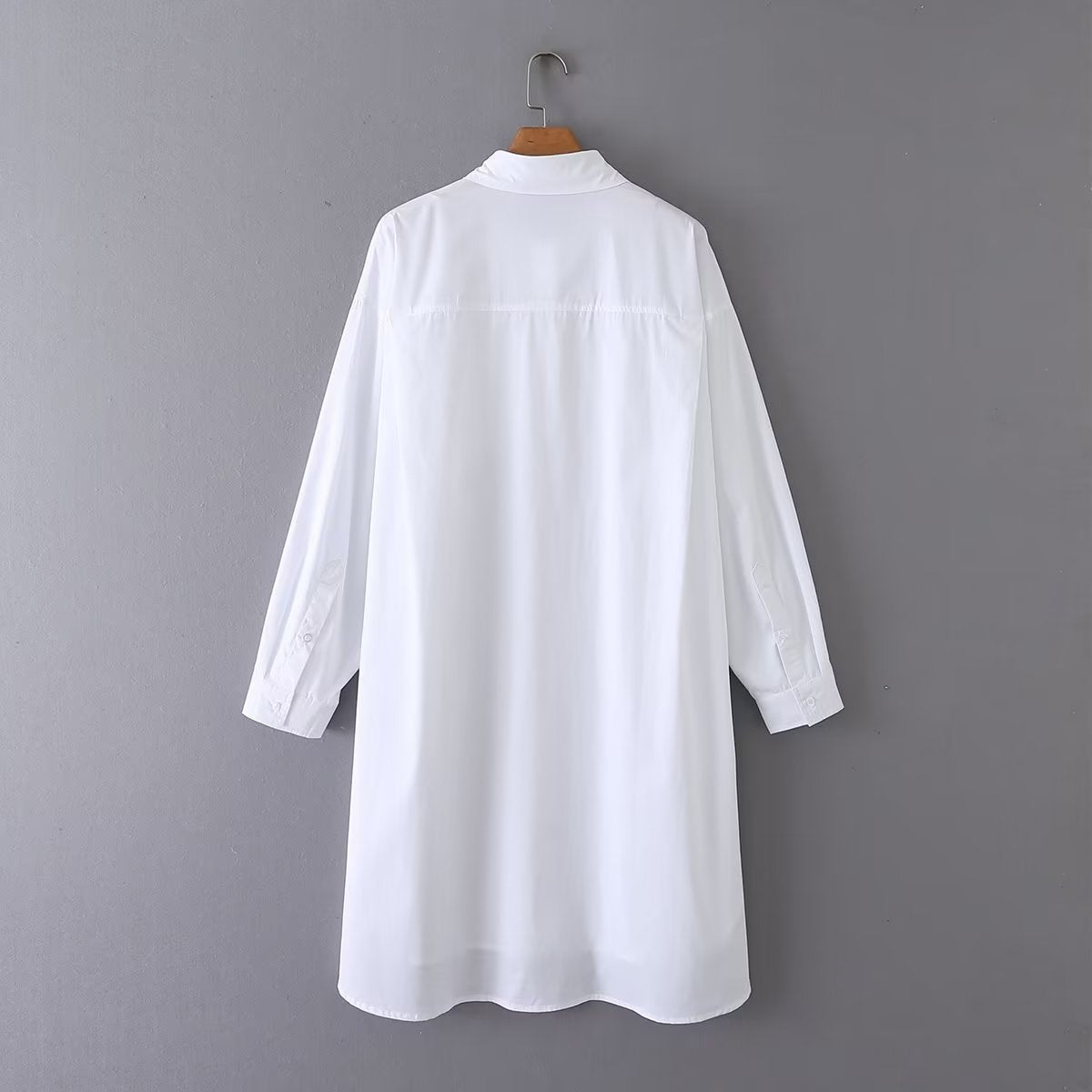 Women's Autumn Lapel Long Sleeve Loose Single-breasted Blouses