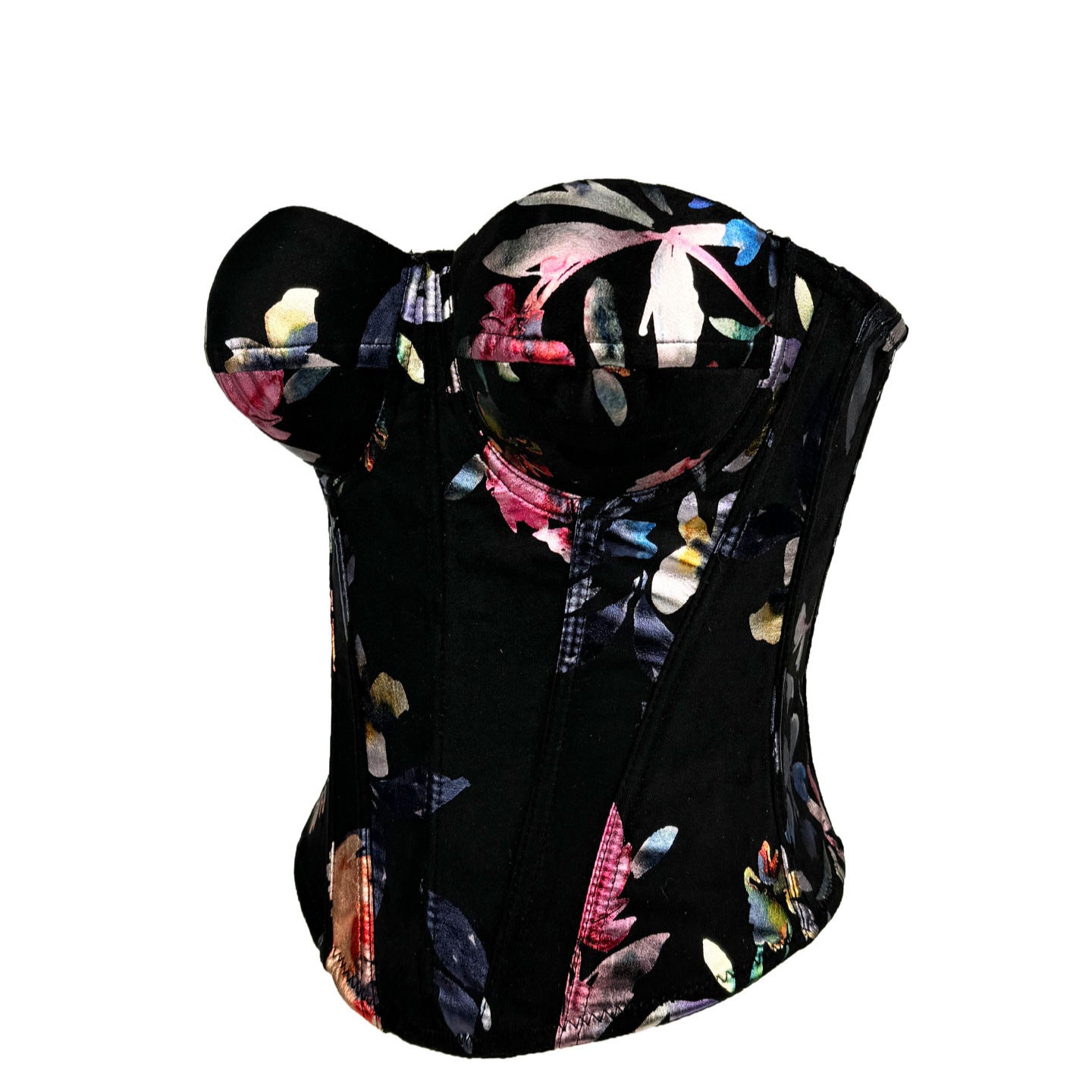 Sexy Imitation Leather Veet High-grade Printing Tops