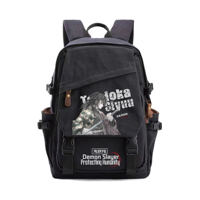 Anime Spy Play House No Canvas Backpacks