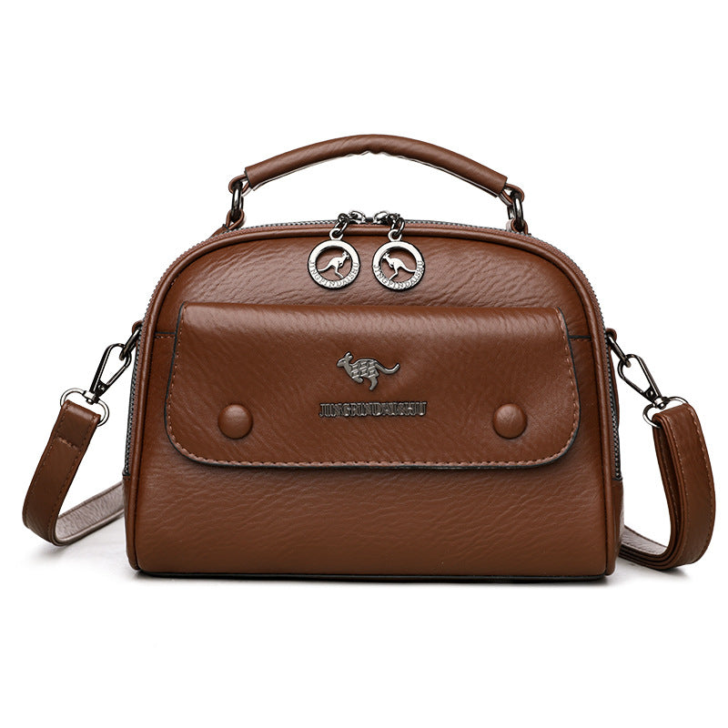 Women's Large Capacity Fashion Texture Commuting Elegant Handbags