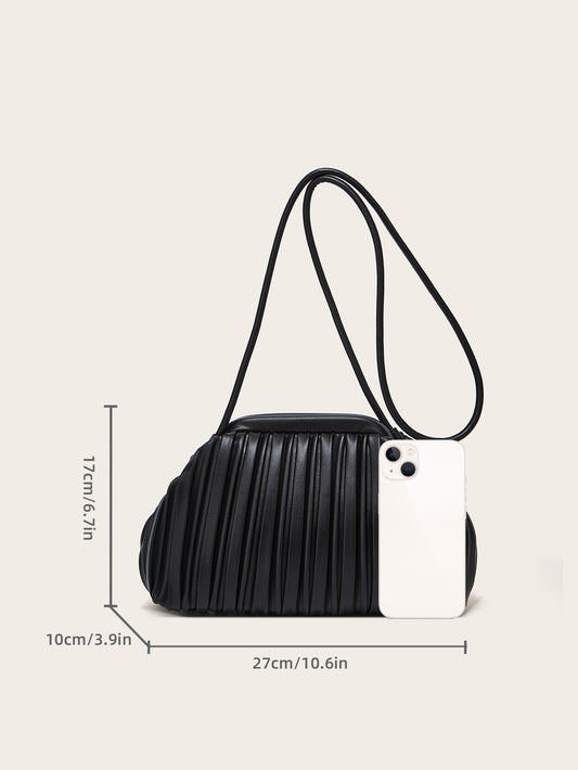 Women's Pleated Cloud Simple Style Dumpling Fashion Crossbody Bags