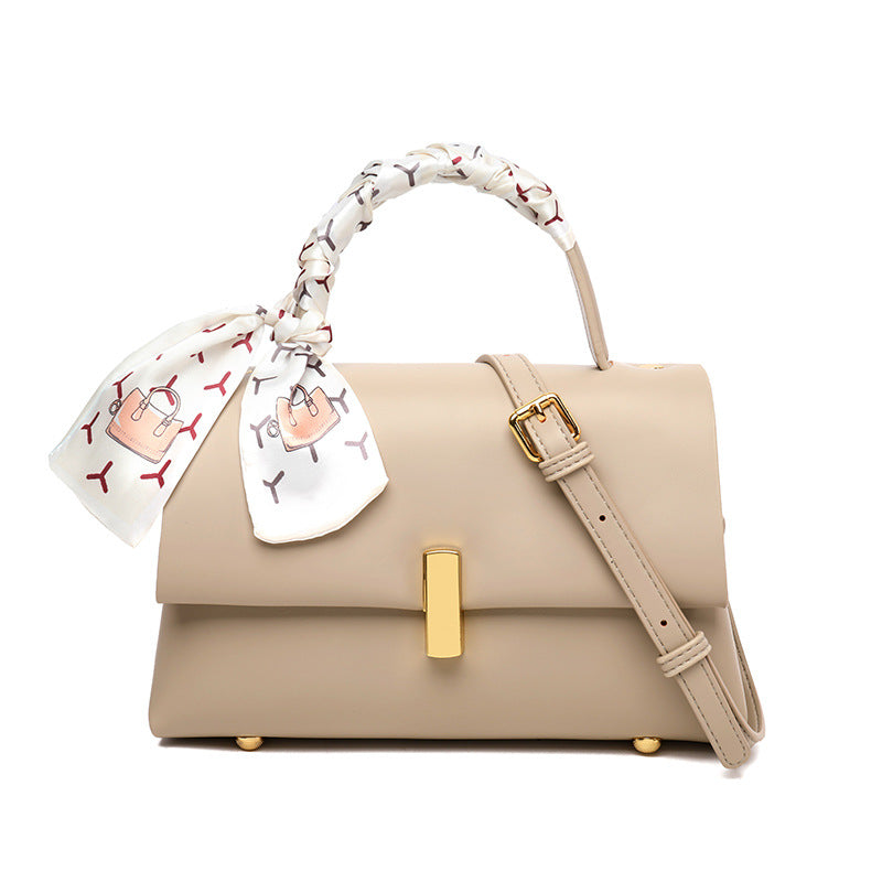 Women's Texture Niche Trendy Underarm Scarf Korean Handbags