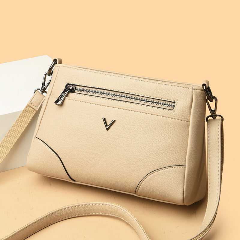 Women's Korean Large Capacity Versatile Black Shoulder Bags