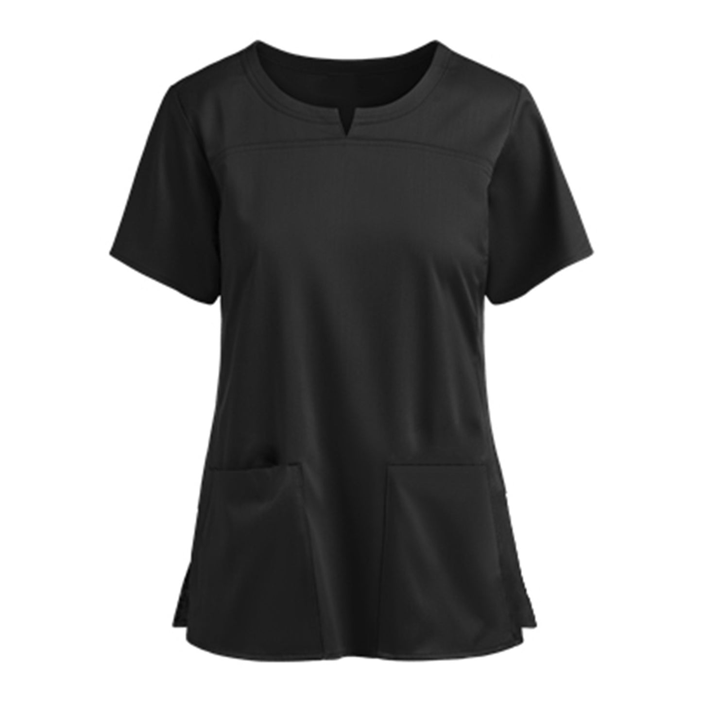 Women's Short-sleeved Pocket Nurse Simple Elegant Uniform