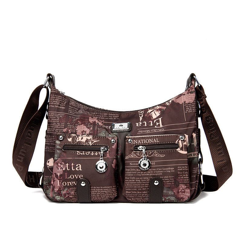 Women's Summer Waterproof Oxford Cloth Large Capacity Bags