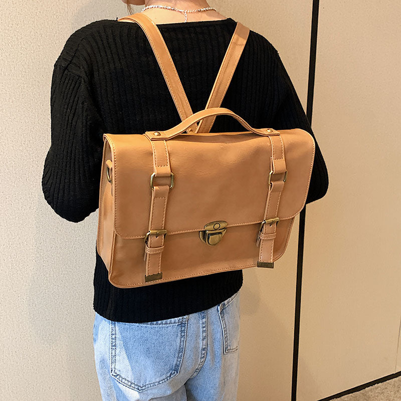 Women's Retro Korean Preppy Style Uniform Handbags