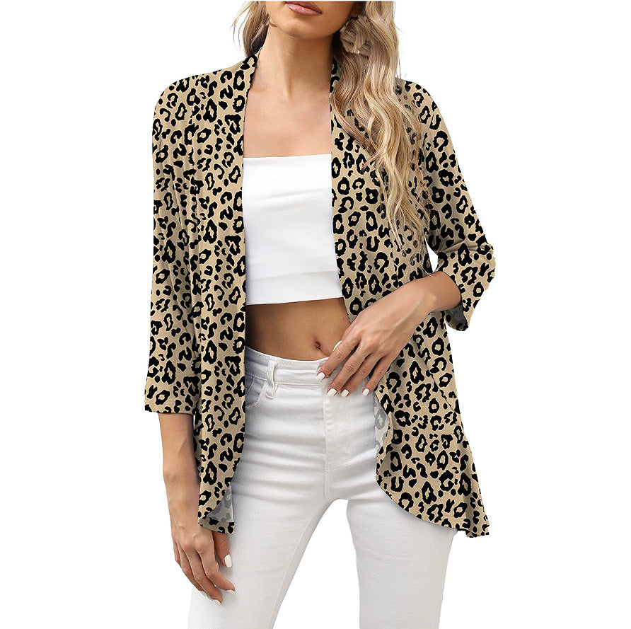 Women's Durable Fashion Casual Printing Knitted Tops