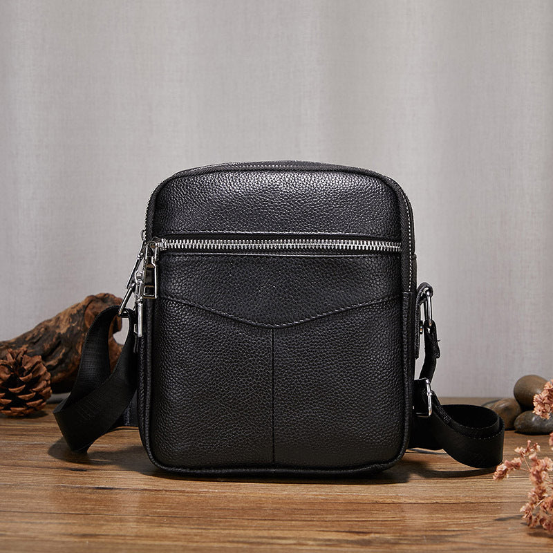 Men's Innovative First Layer Cowhide Fashion Men's Shoulder Bags