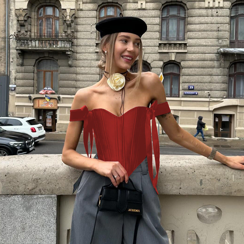 Women's Autumn Street Style Sexy Hot Slim Tops
