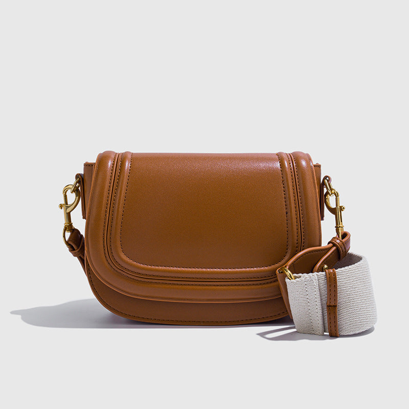 Women's Z Wide Strap Underarm Saddle Shoulder Bags