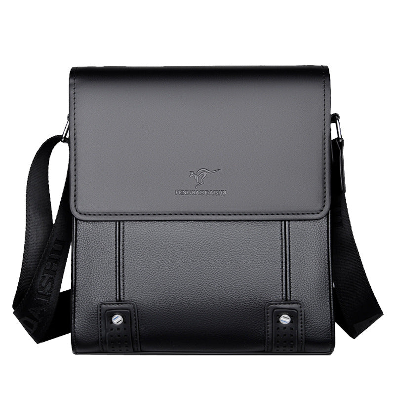 Men's Business Commute Leather Retro Fashion Men's Shoulder Bags