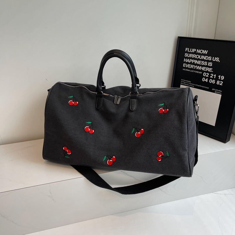 Women's & Men's & Large Capacity Retro Canvas Travel Bags