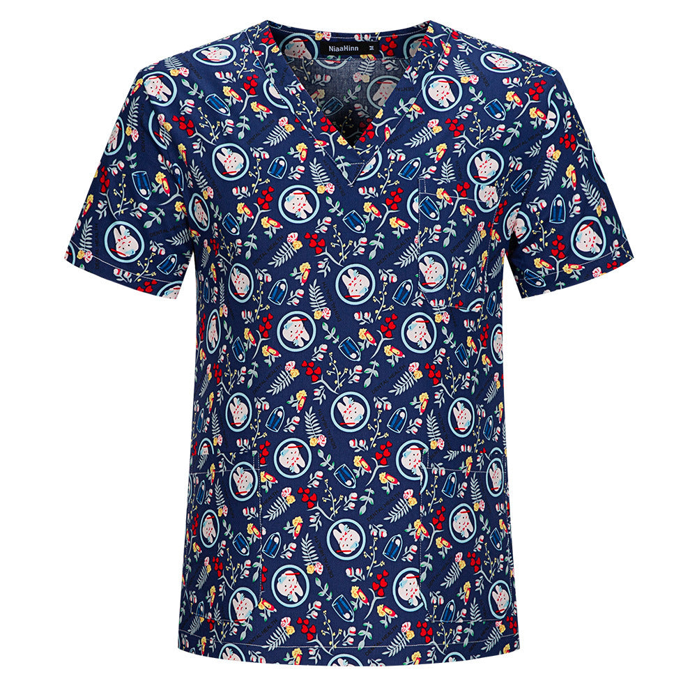 Women's & Men's & Hand Washing Clothes Brush T-shirt Uniform