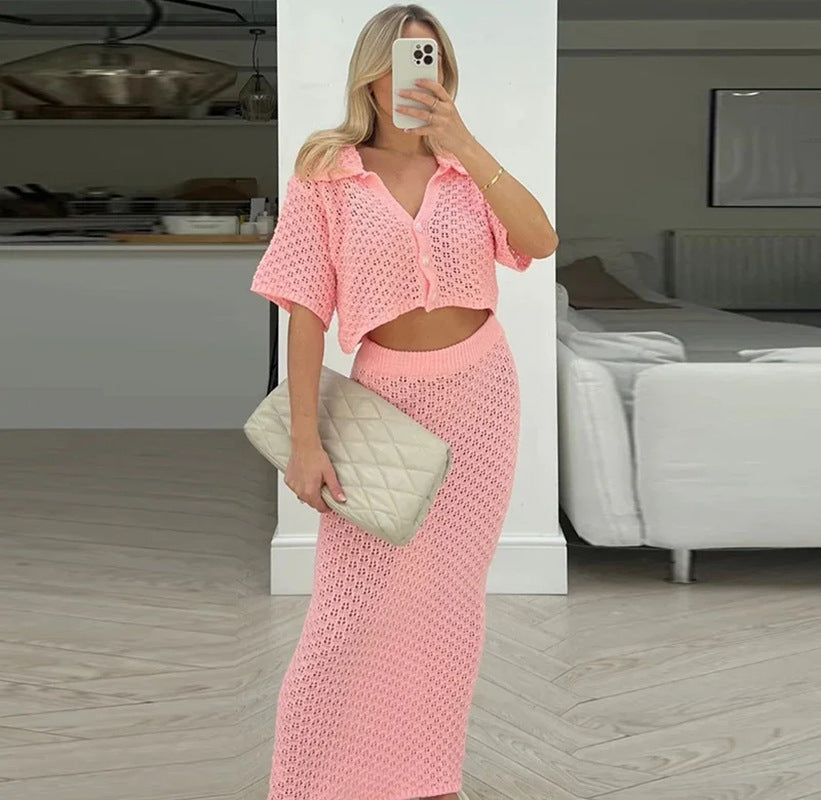 Popular Unique Durable Knitted Crocheted Buckle Suits