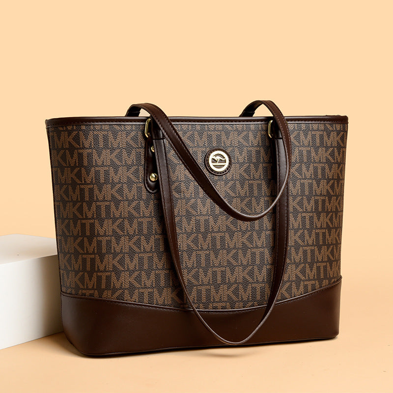 Women's Mother Fashion Large Capacity Letters Mom Handbags