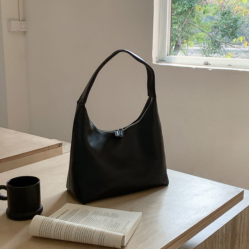 Women's Style Underarm Niche High Sense Large Capacity Simple Shoulder Bags