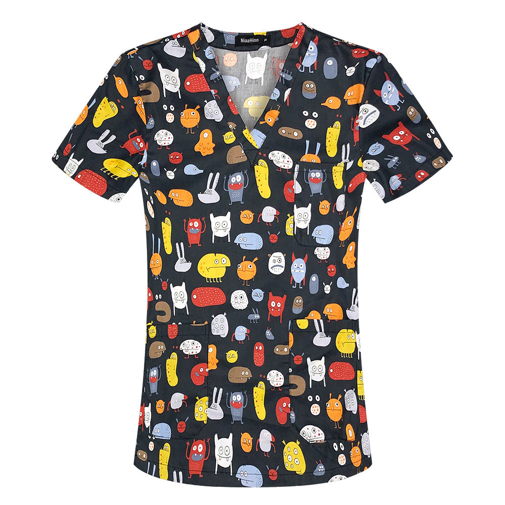 Hand Washing Beauty Salon Pet Hospital Doctor Nurse Uniform