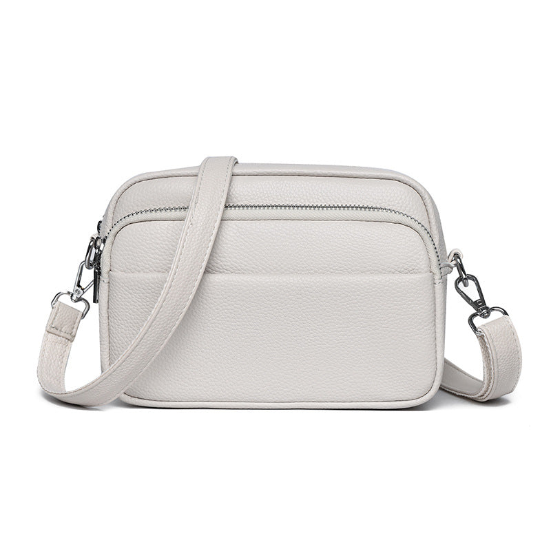 Women's Trendy Genuine Leather First Layer Cowhide Shoulder Bags