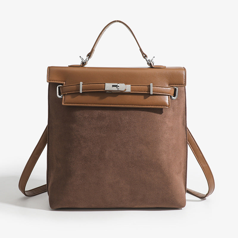 Women's Retro Large Capacity Kelly Trendy Fashion Backpacks