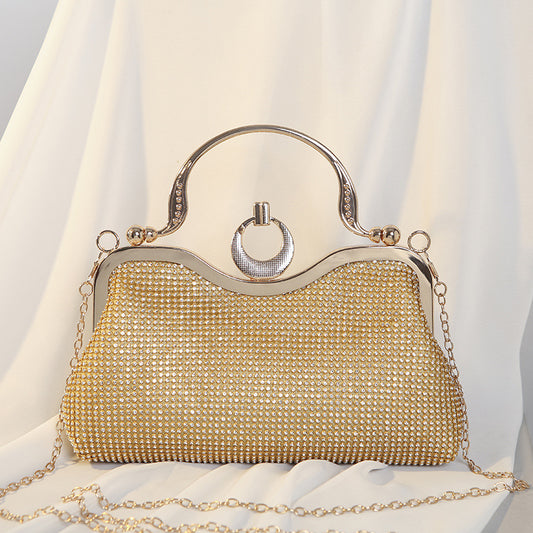 Women's Retro Diamonds Dinner Banquet Rhinestone Dress Evening Bags