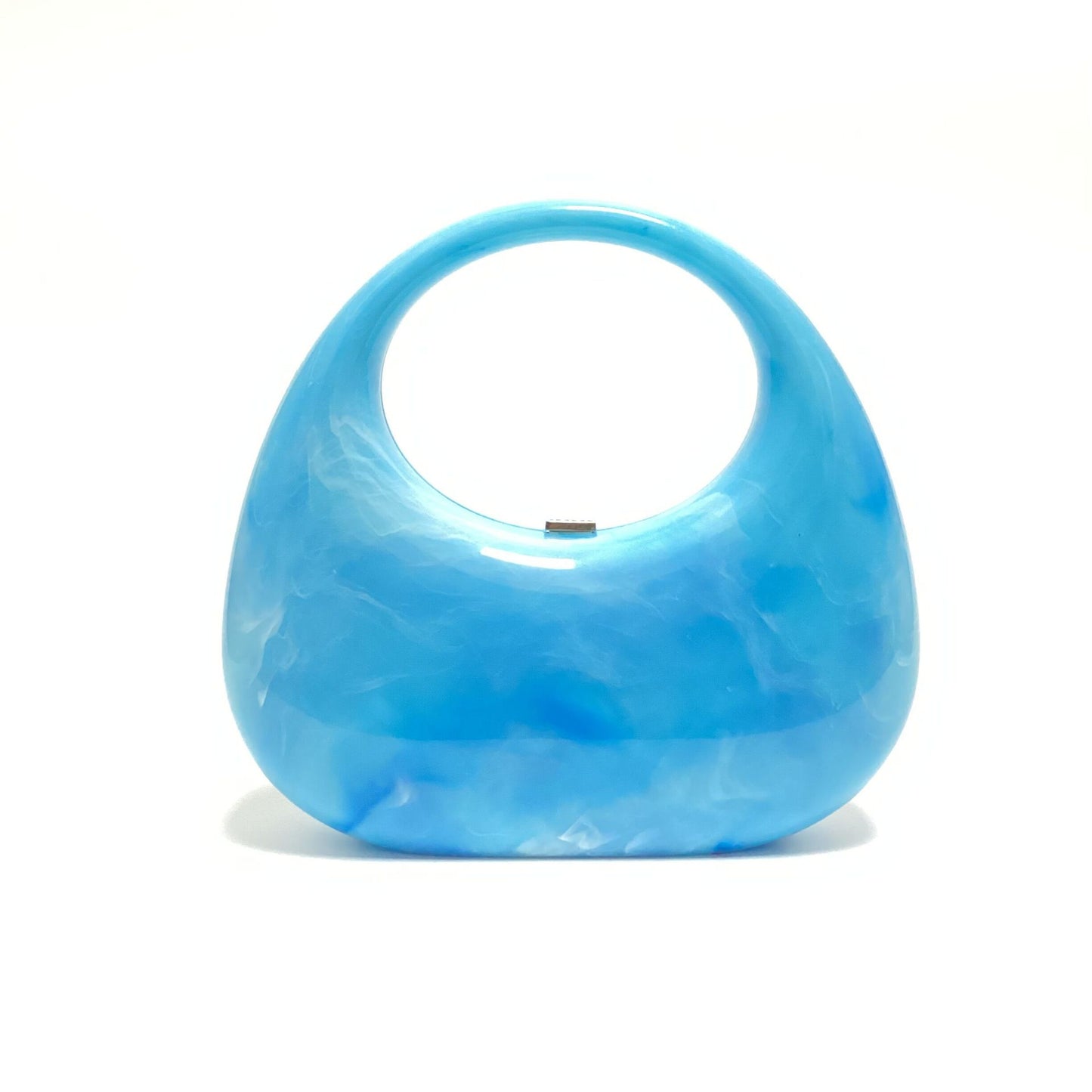 Women's Retro Marble Ice Crack Acrylic Box Handbags
