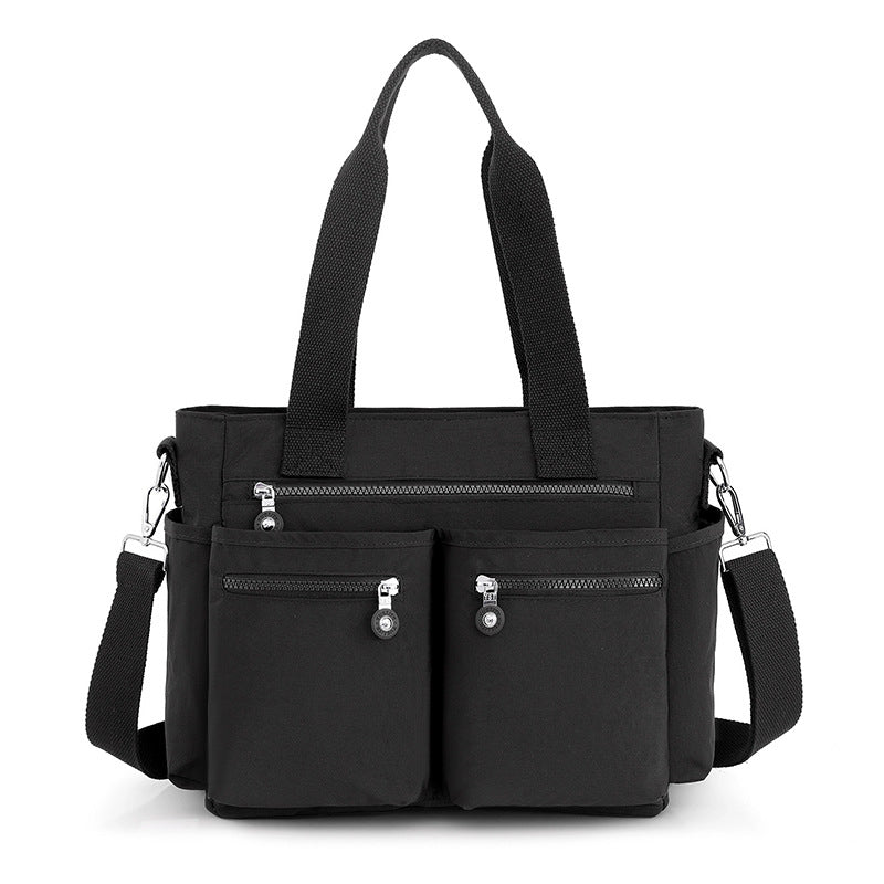 Women's Waterproof Nylon Cloth Large Capacity Trendy Crossbody Bags
