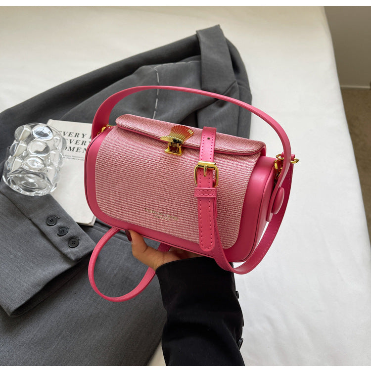 Women's Source Simple Contrast Color Fashion Crossbody Bags