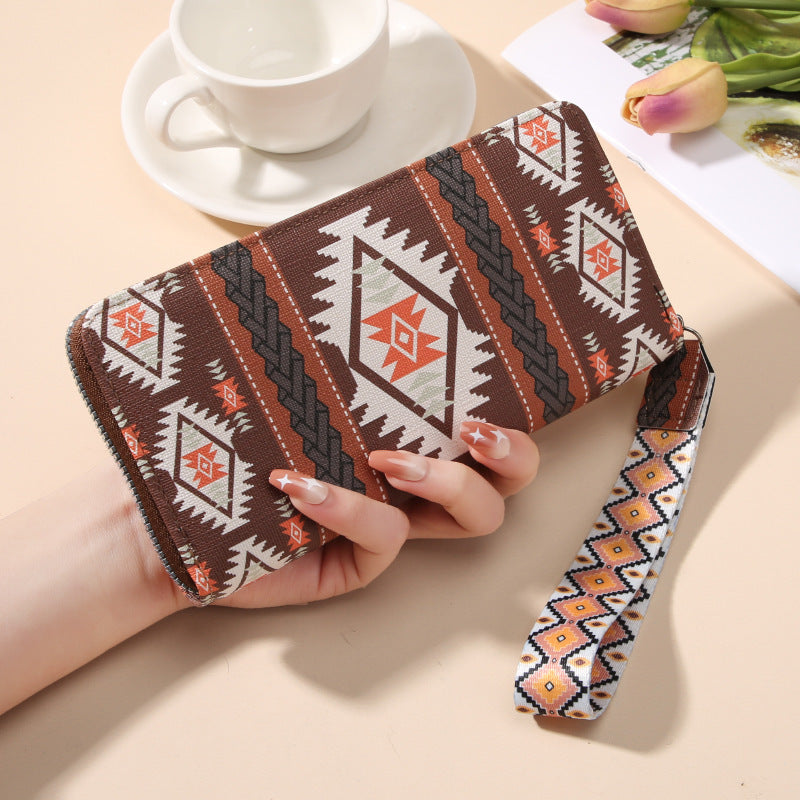 Style Printing Fashion Retro Money Packaging Phone Bags