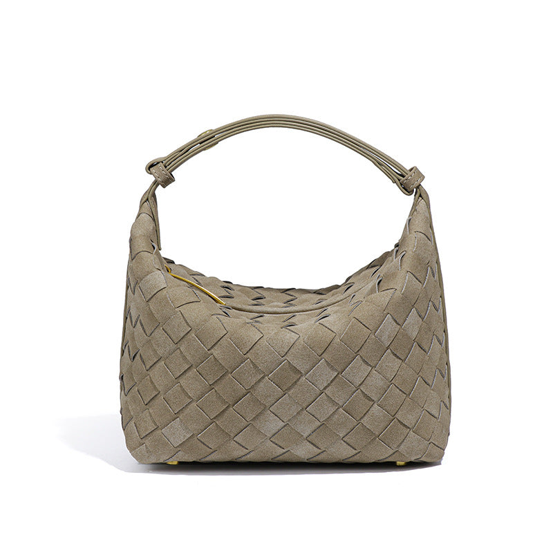 Women's Lunch Box Niche Design Frosted Material Handbags