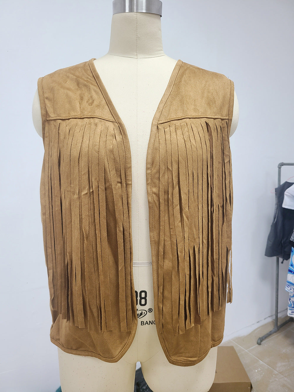 Men's Innovative Glamorous Autumn Hippie Suede Vests