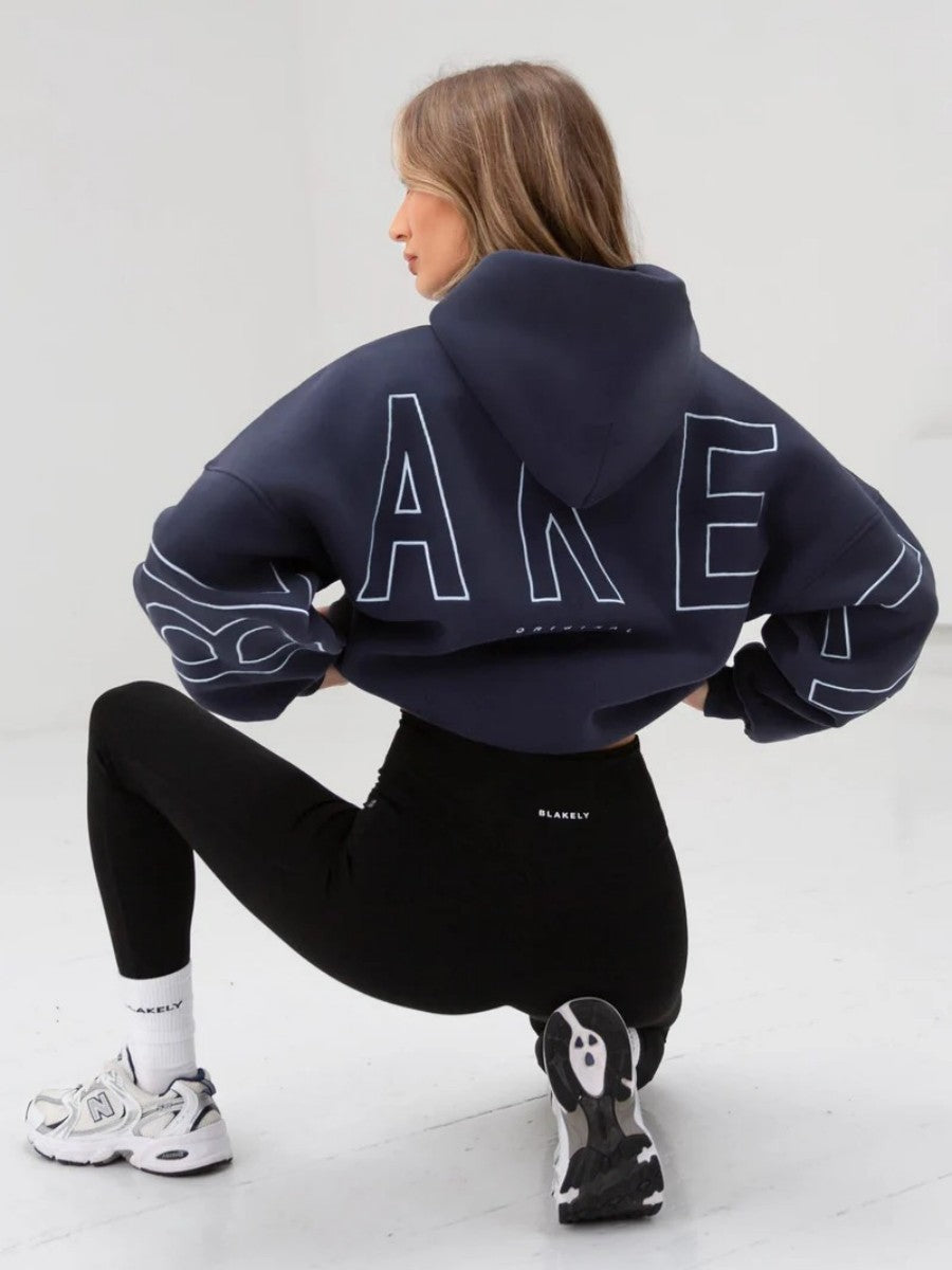 Fashion Printed Thickening Long Sleeve Loose Sweaters
