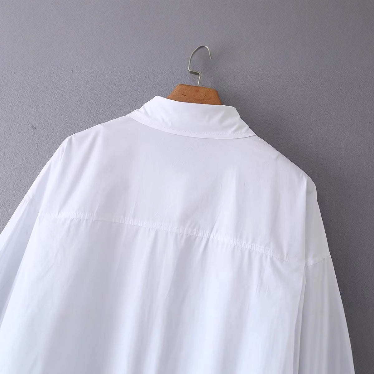 Women's Autumn Lapel Long Sleeve Loose Single-breasted Blouses