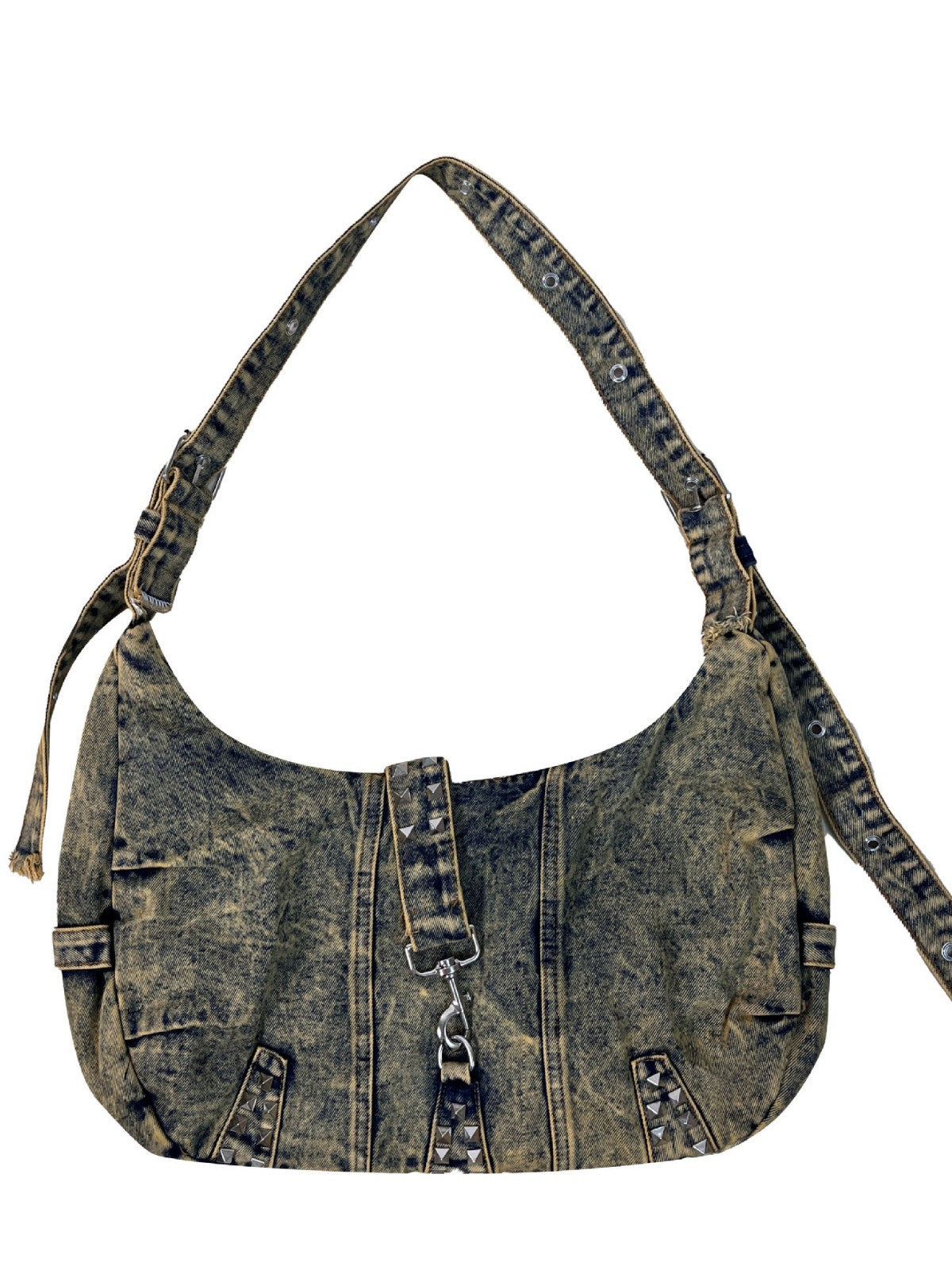 American Retro Denim Street Fashion Daily Shoulder Bags