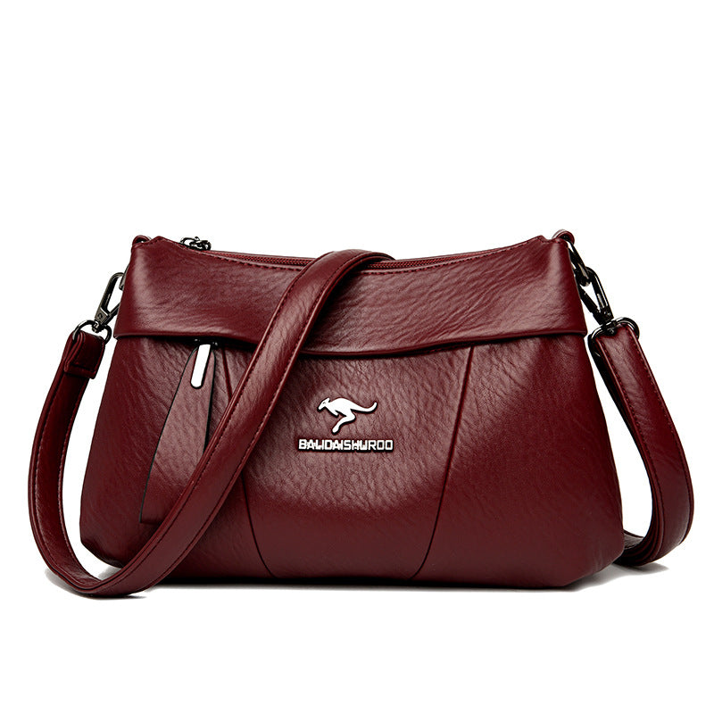 Women's Summer Mother Korean Style Stitching Elegant Crossbody Bags